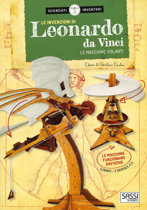 Le Invenzioni Di Leonardo Da Vinci. Le Macchine Volanti. Scienziati E Inventor