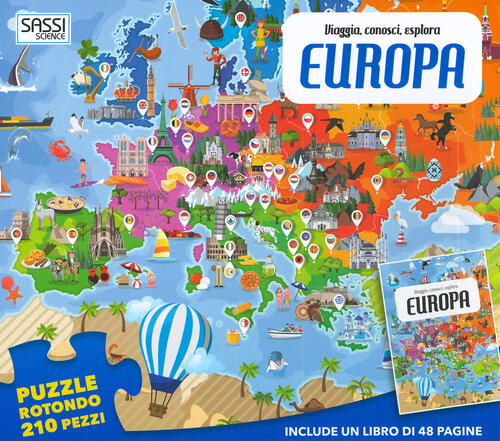 Europa. Viaggia, Conosci, Esplora. Con Puzzle. Con Puzzle Giulia Pesavento Sas