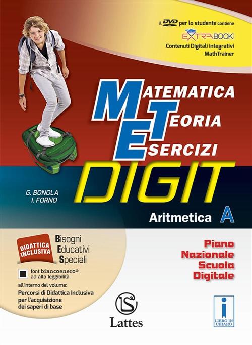 Matematica Teoria Esercizi Digit. Aritmetica A. Tavole Numeriche-Mi Preparo-Qu