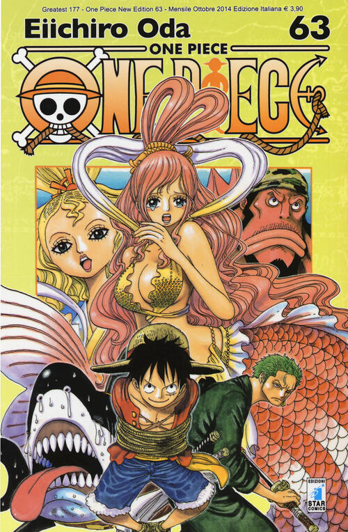 One Piece. New Edition. Vol. 63 Eiichiro Oda Star Comics 2015
