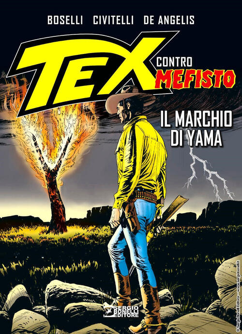 Il Marchio Di Yama. Tex Contro Mefisto Mauro Boselli Sergio Bonelli Editore 20
