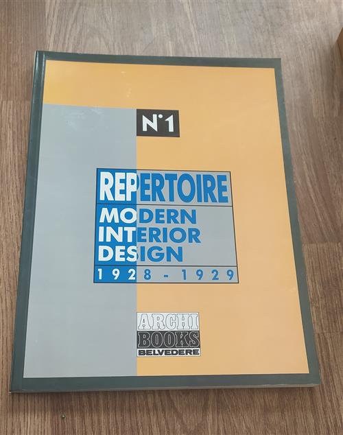 Repertoire N.1 Modern Interior Design 1928 1929