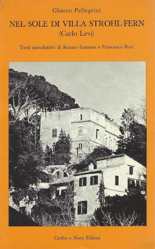 Nel Sole Di Villa Strohl Fern Carlo Levi Gluaco Pellegrini Corbo E Fiore 1985