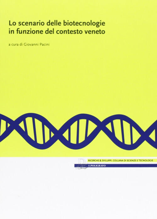 Lo Scenario Delle Biotecnologie In Funzione Del Contesto Veneto Giovanni Pacin