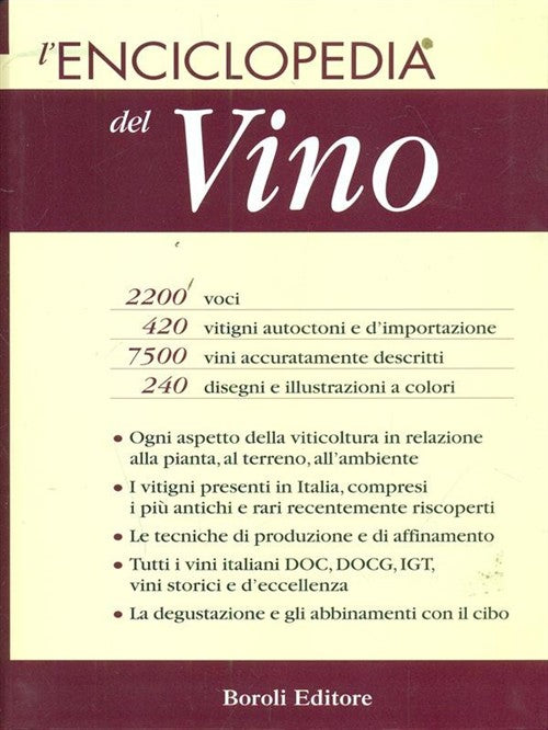 L'enciclopedia Del Vino Be Editore 2007