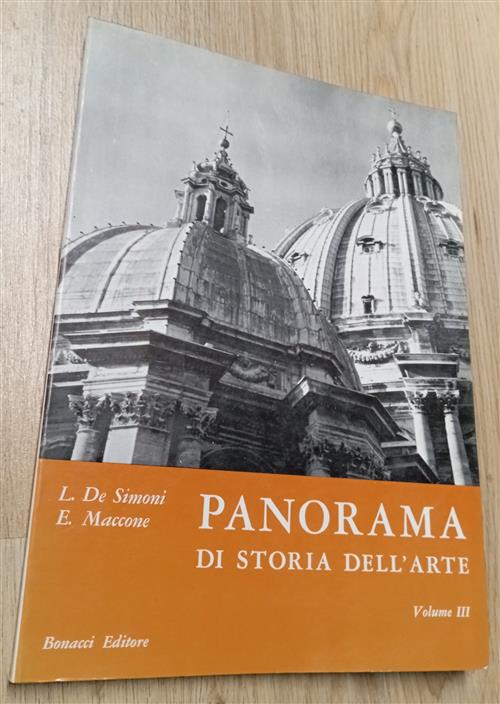 Panorama Di Storia Dell'arte. Per Il Liceo Scientifico. Vol. 3 Luigi De Simoni