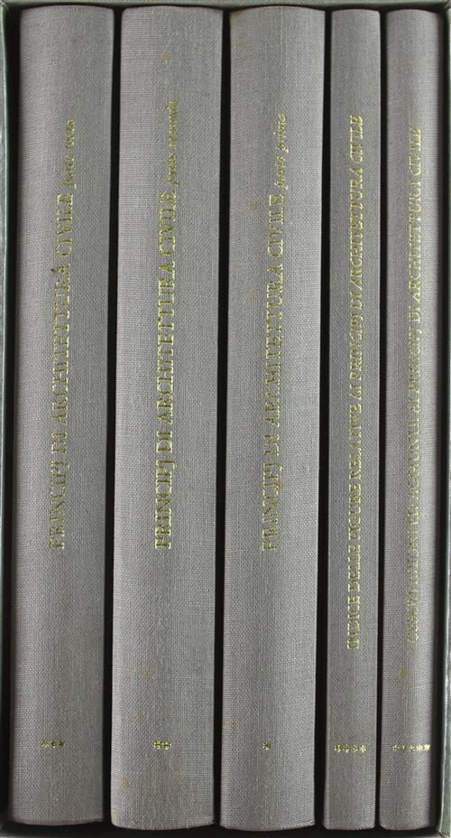 Principj Di Architettura Civile 5 Volumi