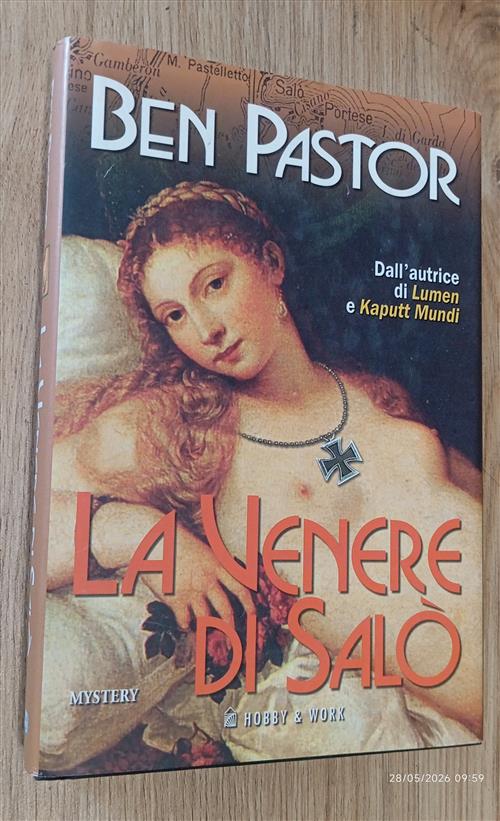 La Venere Di Salo Ben Pastor Hobby & Work Publishing 2006
