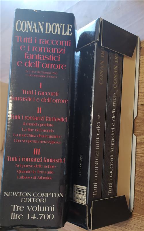 Tutti I Racconti E I Romanzi Fantastici E Dell'orrore Arthur Conan Doyle Newto