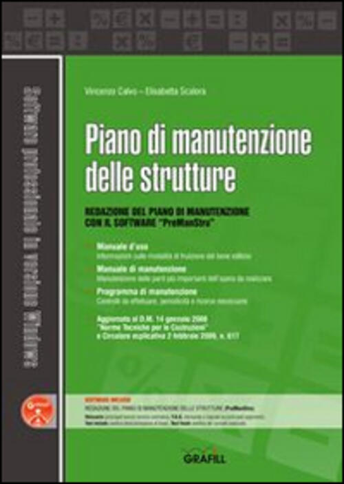 Piano Di Manutenzione Delle Strutture. Con Aggiornamento Online Vincenzo Calvo
