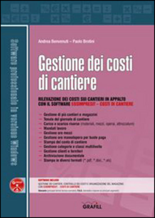 Gestione Dei Costi Di Cantiere. Con Contenuto Digitale Per Download E Accesso