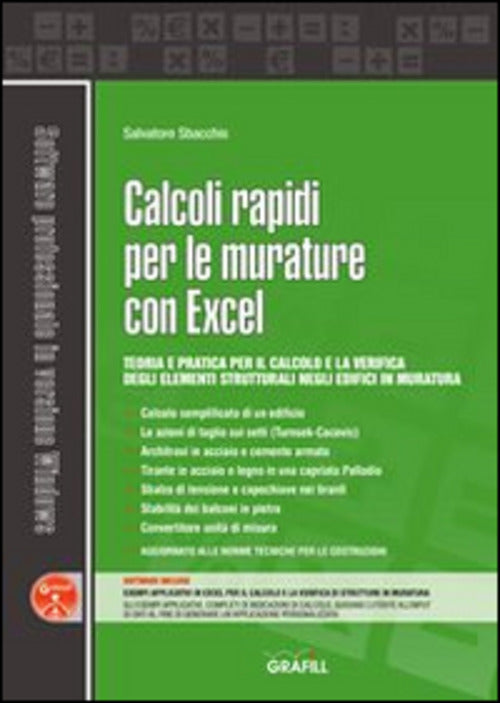 Calcoli Rapidi Per Le Murature Con Excel. Con Contenuto Digitale Per Download