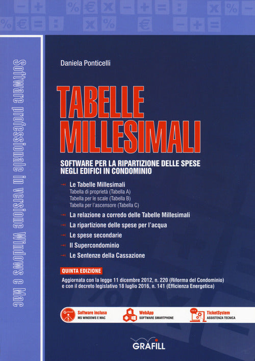 Tabelle Millesimali. Software Per La Ripartizione Delle Spese Negli Edifici In