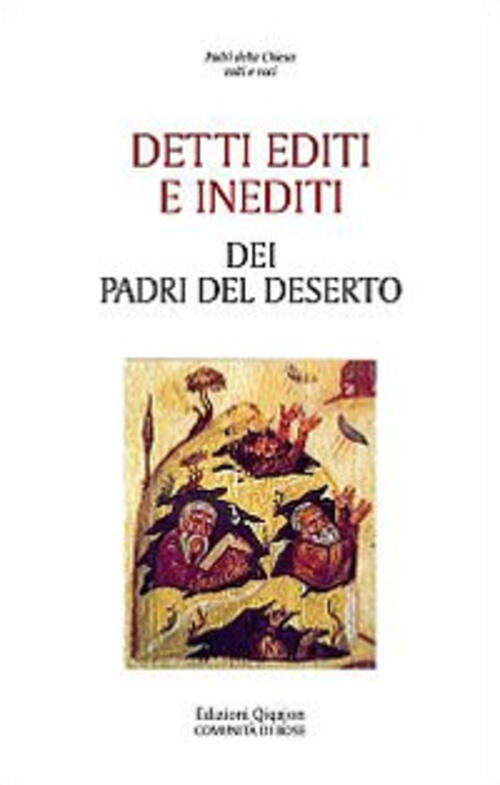 Detti Editi E Inediti S. Chiala, L. Cremaschi Qiqajon 2002