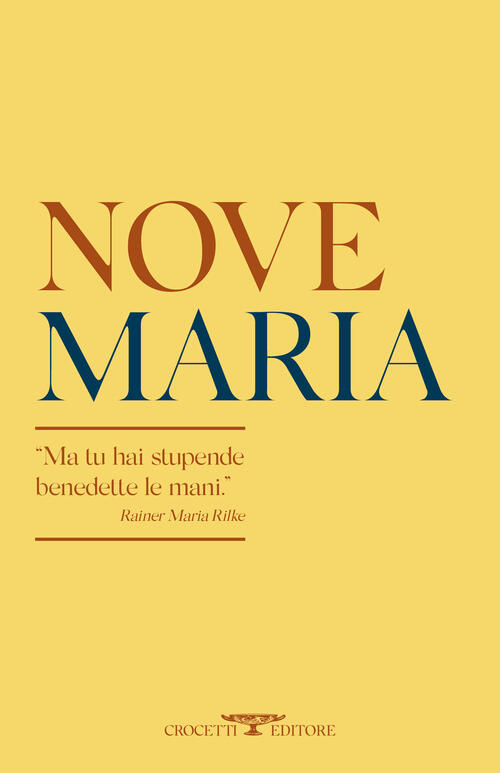 Maria Aldo Nove Crocetti 2026