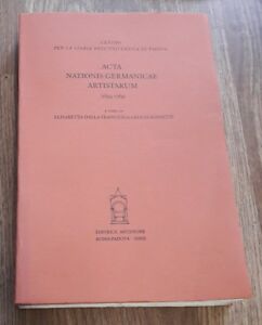 Acta Nationis Germanicae Artistarum