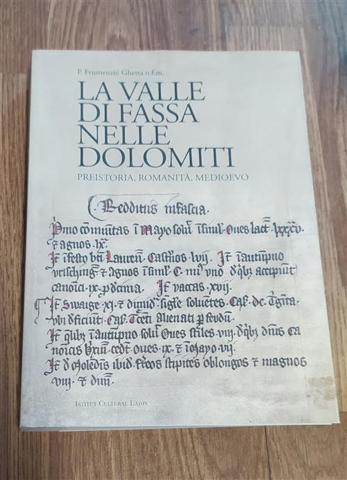 La Valle Di Fassa Nelle Dolomiti. Preistoria, Romanità, Medioevo. Contributi E