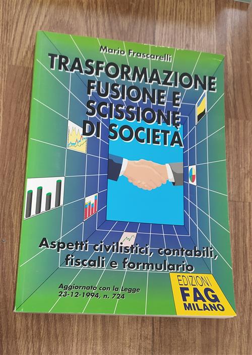 Trasformazione Fusione Scissione Di Società