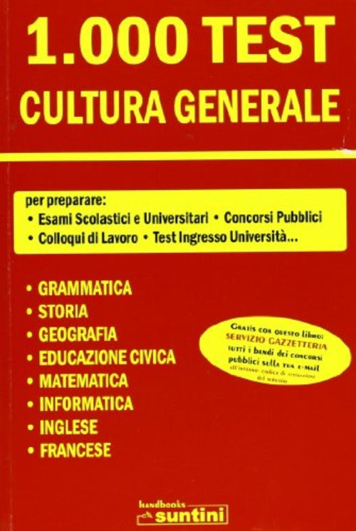 Mille Test Cultura Generale Edipress 2009