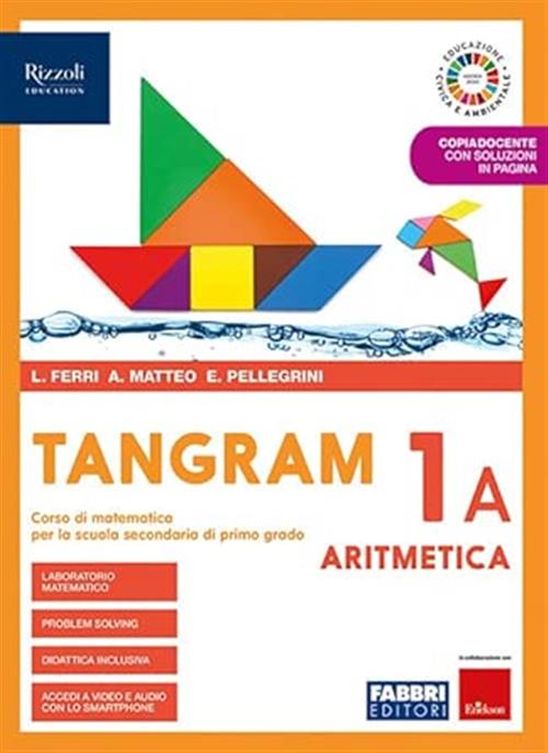Tangram. Per La Scuola Media. Vol. 1A-1B: Quaderno 1 + Hub Young Luciana Ferri