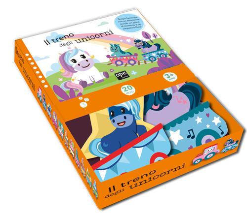 Il Treno Degli Unicorni. Con 20 Puzzle Ape Junior 2022