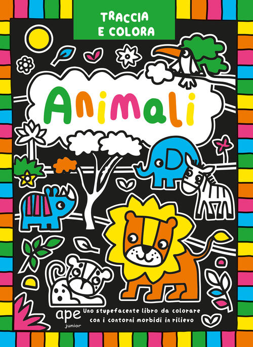 Traccia E Colora Animali Ape Junior 2023