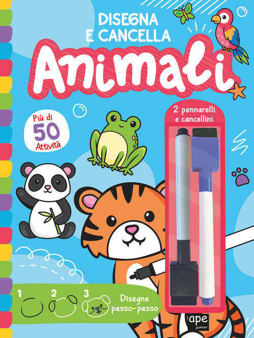 Animali. Disegna E Cancella Ape Junior 2024