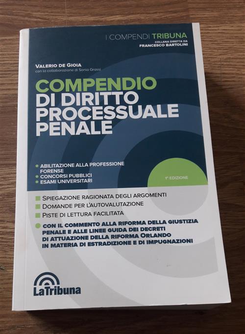 Compendio Di Diritto Processuale Penale