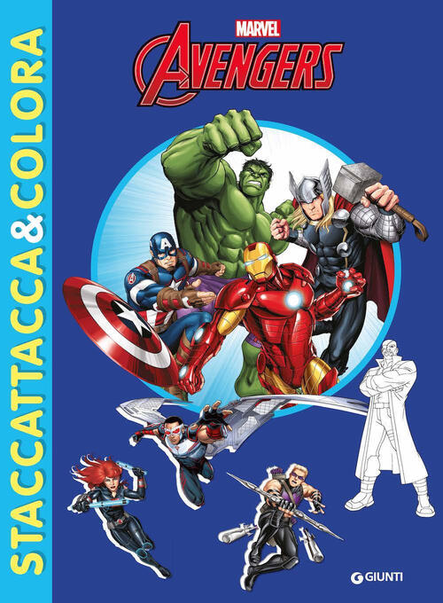 Avengers. Staccattacca E Colora. Ediz. Illustrata Marvel Libri 2016
