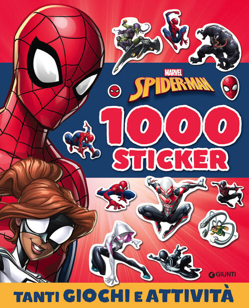 Spiderman. 1000 Stickers. Tanti Giochi E Attivita. Con Adesivi. Ediz. A Colori