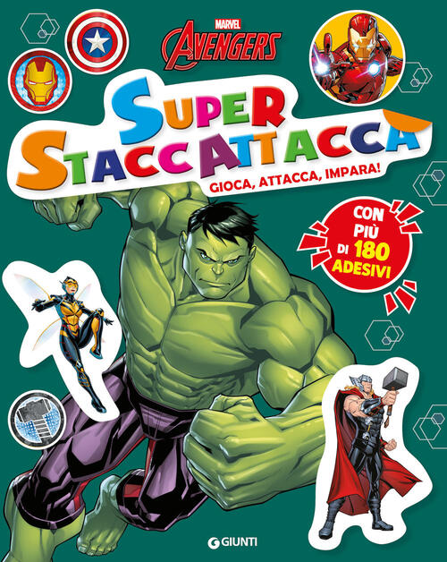 Avengers. Superstaccattacca Special. Con Adesivi Marvel Libri 2024
