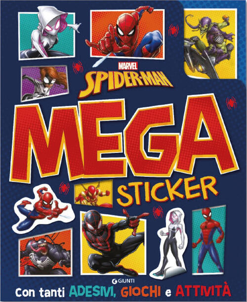 Spiderman. Mega Sticker. Con Tanti Adesivi, Giochi E Attivita Marvel Libri 202