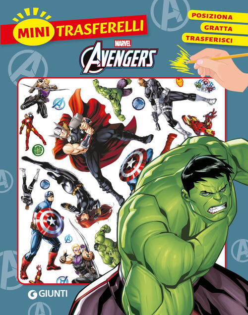 Avengers. Mini Trasferelli Marvel Libri 2025