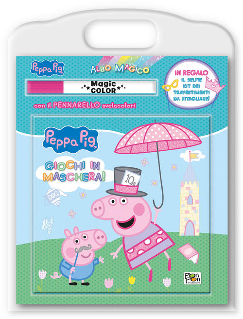 Giochi In Maschera. Peppa Pig. Albo Magico. Con Pennarello Svelacolori Lisa Ca