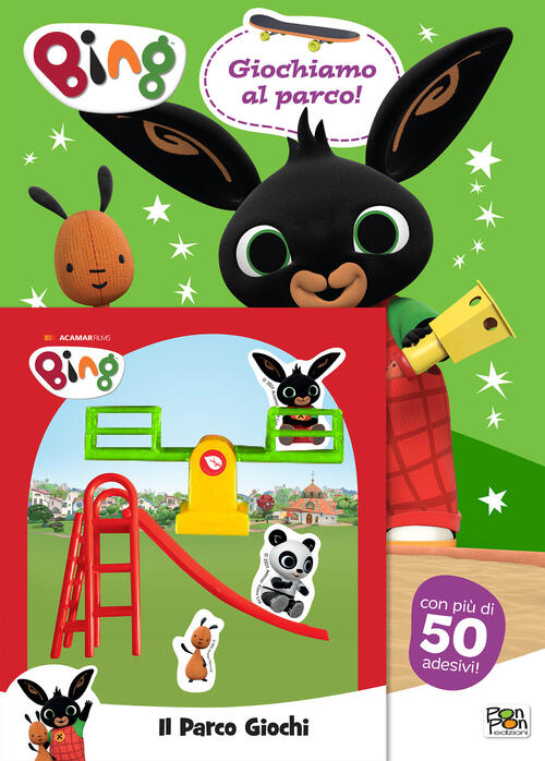 Giochiamo Al Parco! Bing. Con Adesivi. Con Kit Del Parco Giochi Cristina Panze
