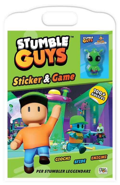 Stumble Guys. Sticker & Game Eleonora Dorenti Pon Pon Edizioni 2024