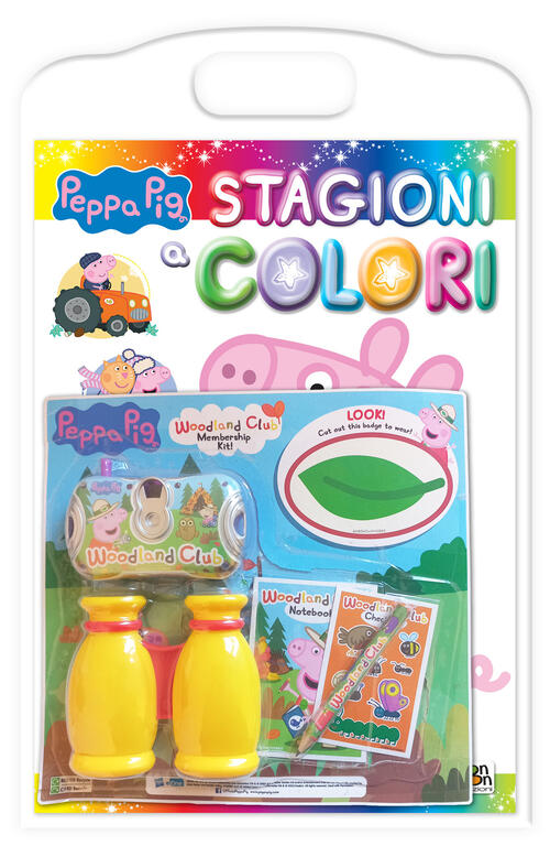 Stagioni A Colori. Peppa Pig. Con Set Dell'esploratore Cristina Panzeri Pon Po