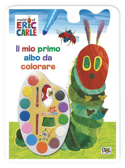 Il Mio Primo Albo Da Colorare. Con Acquerelli Eric Carle Pon Pon Edizioni 2025