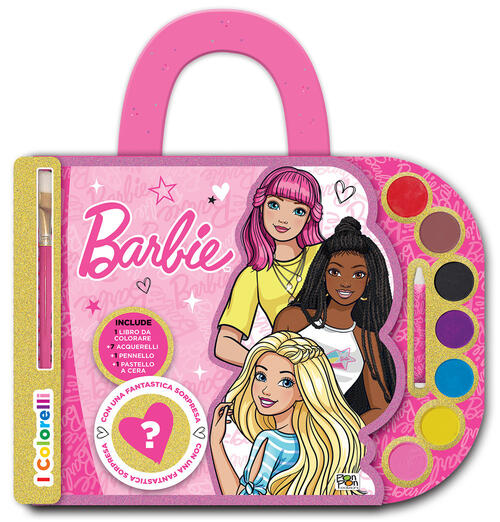 Barbie. Valigetta Con Acquerelli. I Colorelli. Ediz. A Spirale. Con Acquerelli