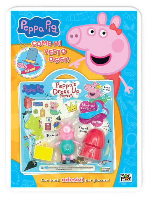 Come Mi Vesto Oggi? Peppa Pig. Con Set Gioco Per Vestire Peppa Pon Pon Edizion