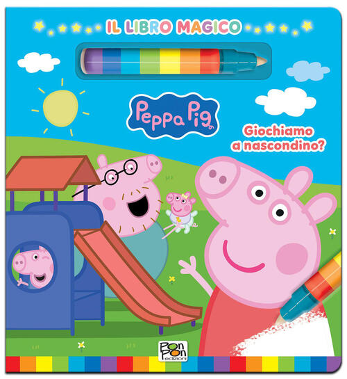 Giochiamo A Nascondino? Peppa Pig. Il Libro Magico. Con Pennarello Ad Acqua Li