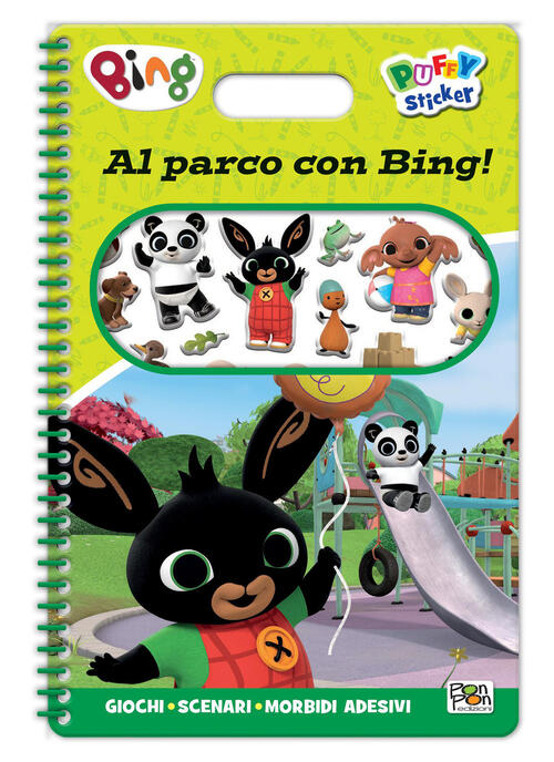 Al Parco Con Bing! Bing. Puffy Sticker. Ediz. A Spirale. Con Adesivi Cristina