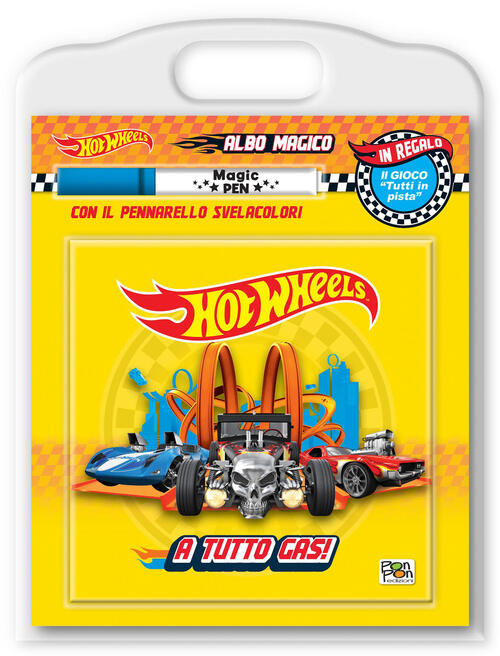 A Tutto Gas! Hot Wheels. Albo Magico. Con Pennarello Svelacolori Emanuela Brum