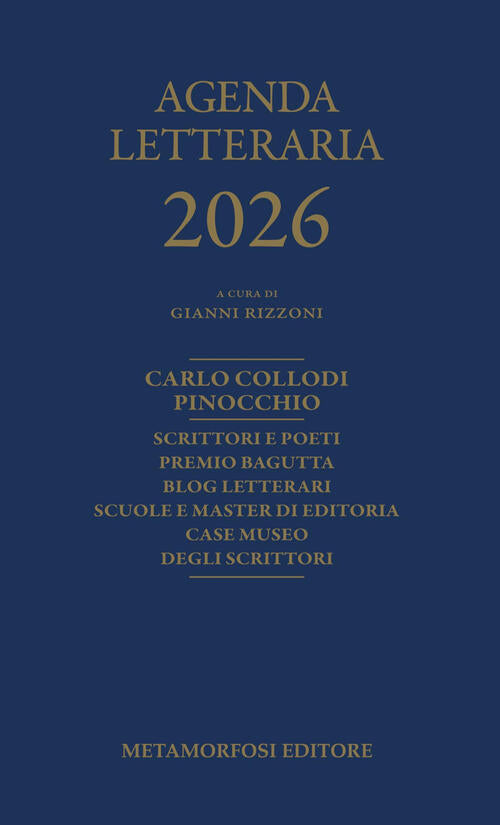 Agenda Letteraria 2026 Metamorfosi 2025