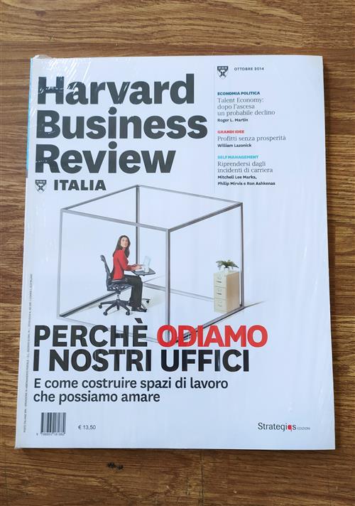 Harvard Business Review Italia Perchè Odiamo I Nostri Uffici