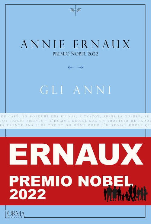 Gli Anni Annie Ernaux L'orma 2015