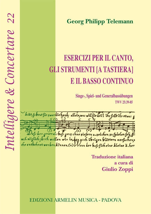 Esercizi Per Il Canto, Gli Strumenti [A Tastiera] E Il Basso Continuo (Singe-,