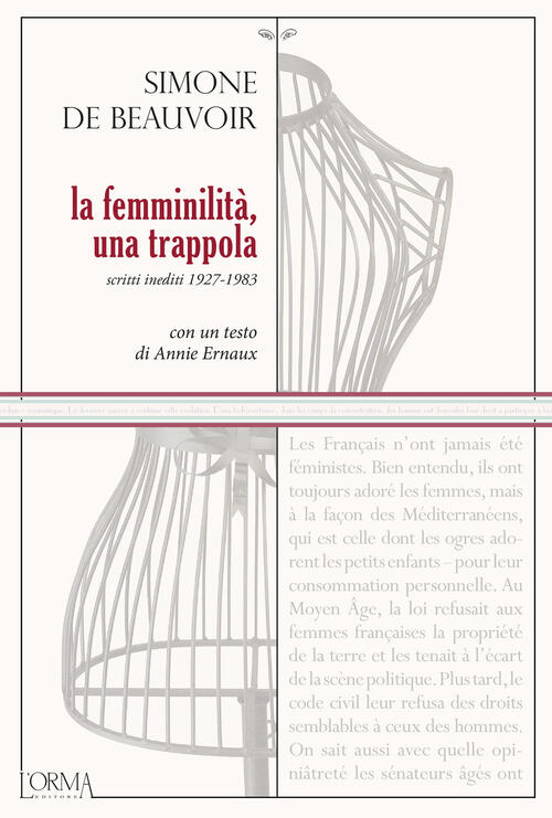 La Femminilita, Una Trappola. Scritti Inediti 1927-1983 Simone De Beauvoir L'o