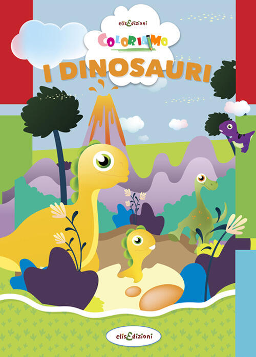 Coloriamo I Dinosauri Elisedizioni 2022