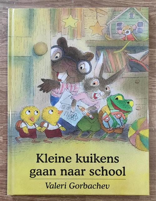 Kleine Kuikens Gaan Naar School